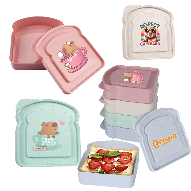Capybara Sandwich Food Storage - Food Storage With Dividers review and price