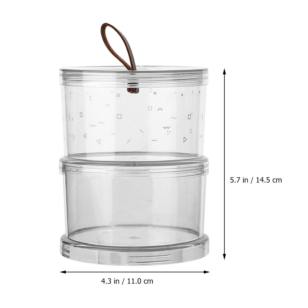2Pcs Snack Storage Jars Multi- - Food Storage Containers review and price