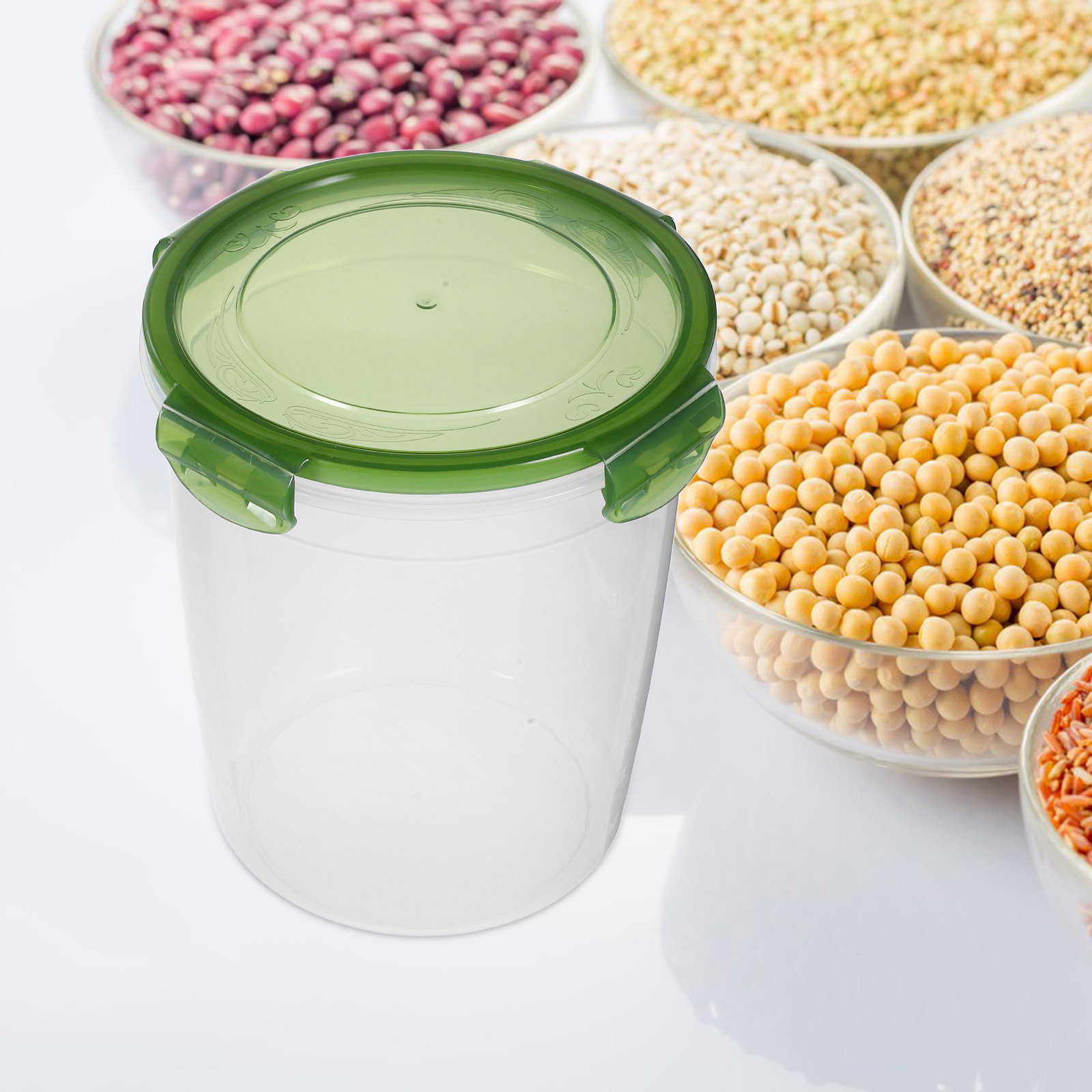 2Pcs Airtight Food Jar PP Plas - Food Storage Containers review and price