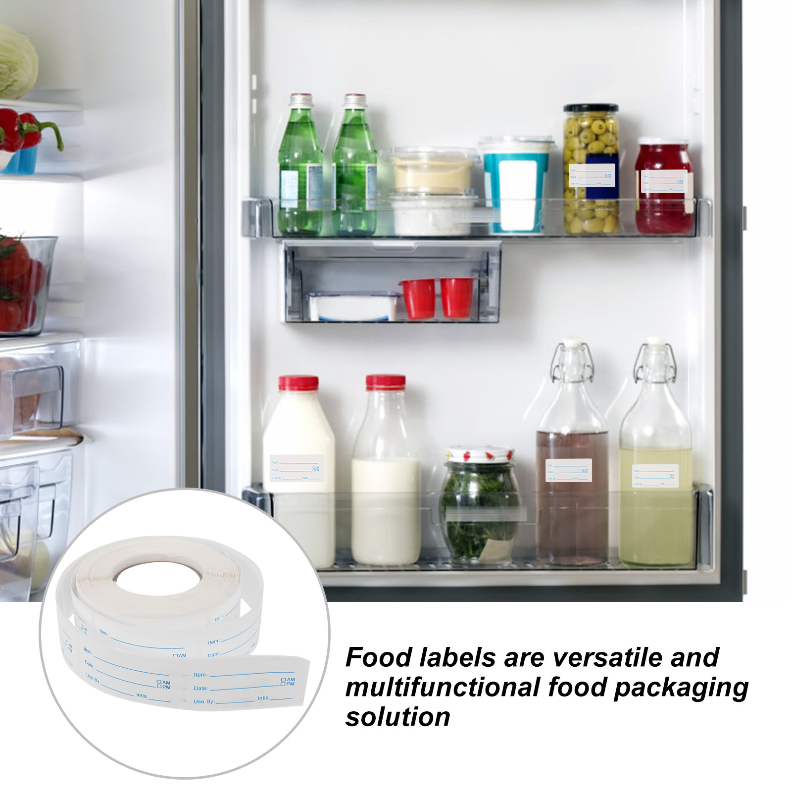 1 Roll Date Label Stickers Foo - Food Storage Labels review and price