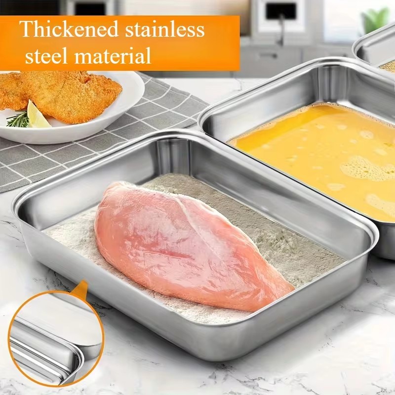 3-Piece Stainless Steel Food S - Food Storage Meals review and price