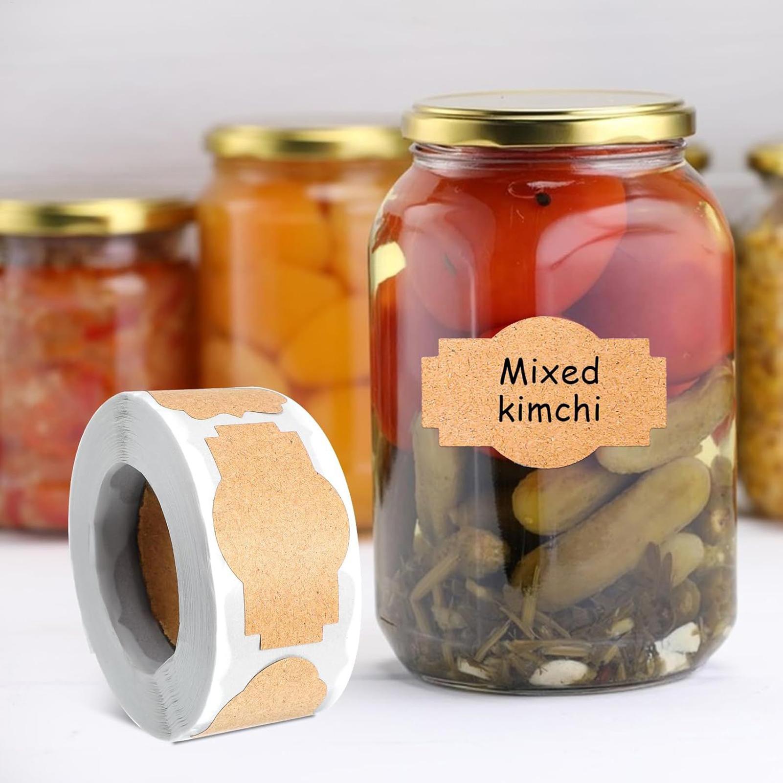 300 PCS Jar Labels Stickers Wr - Food Storage Labels review and price
