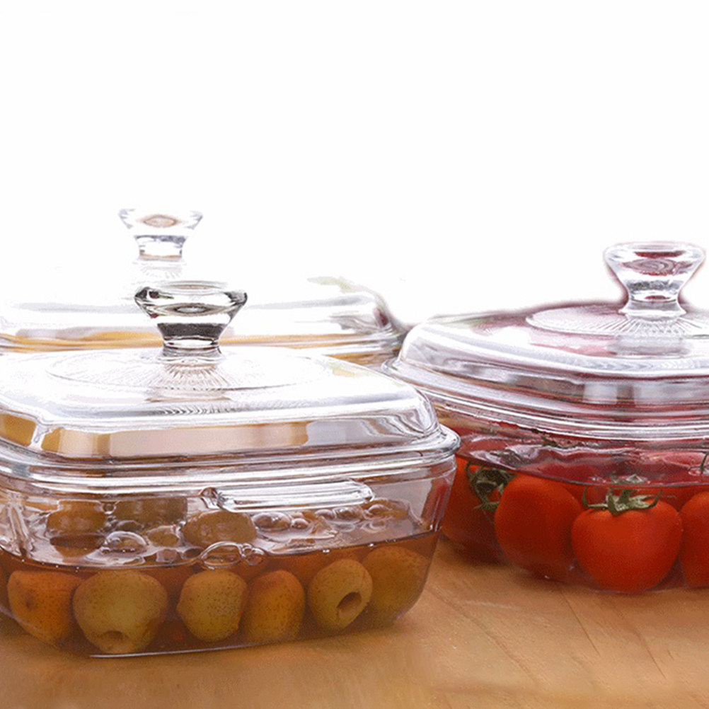 Heat Resistant Tempered Glass  - Food Storage Oven Safe review and price