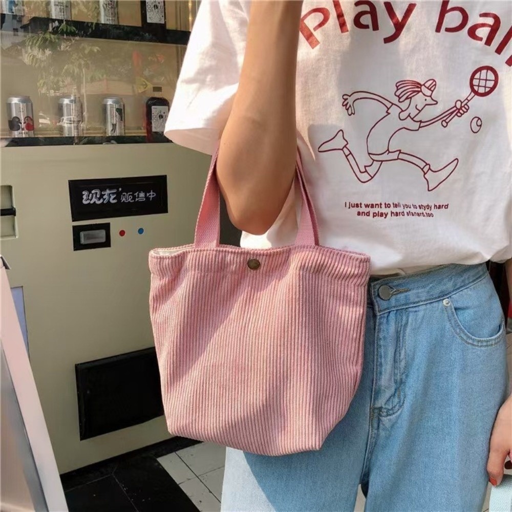 Trendy Corduroy Lunch Bag Cott - Food Storage Bag review and price