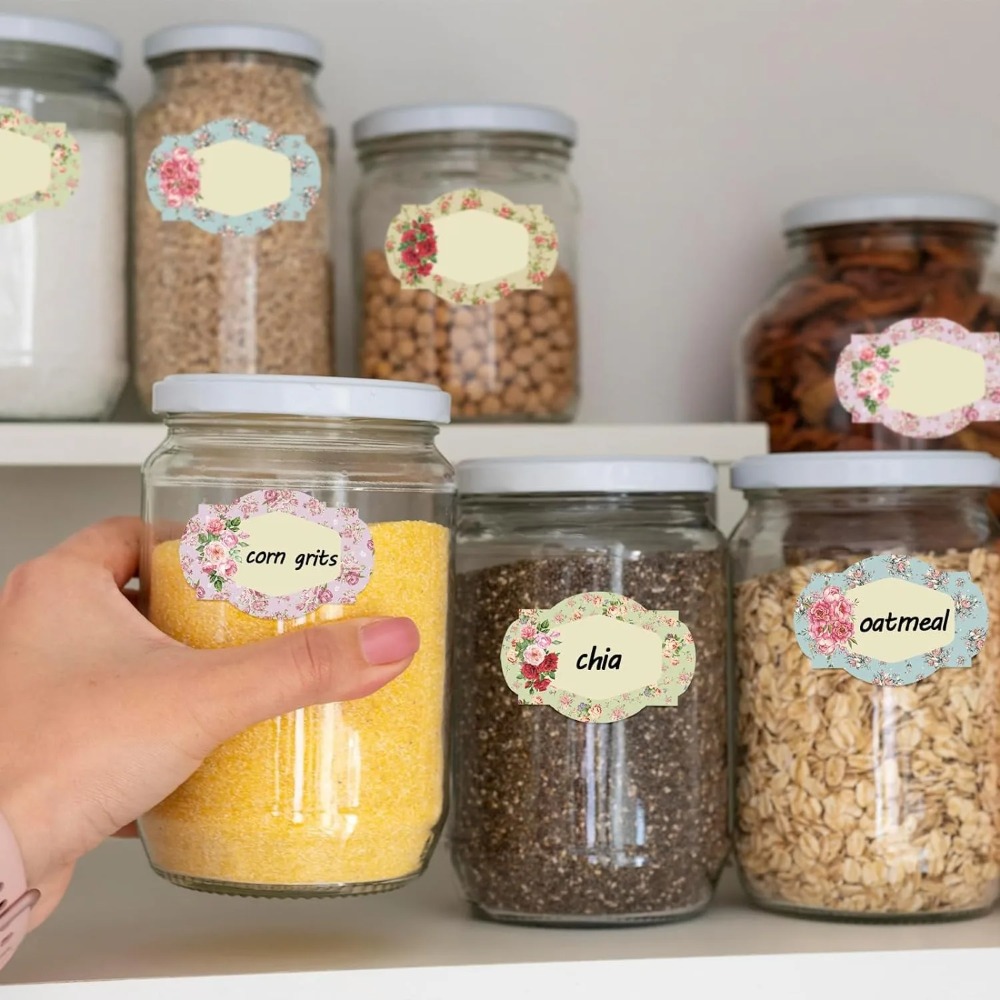 250pcs Flowers Name Labels Kit - Food Storage Labels review and price