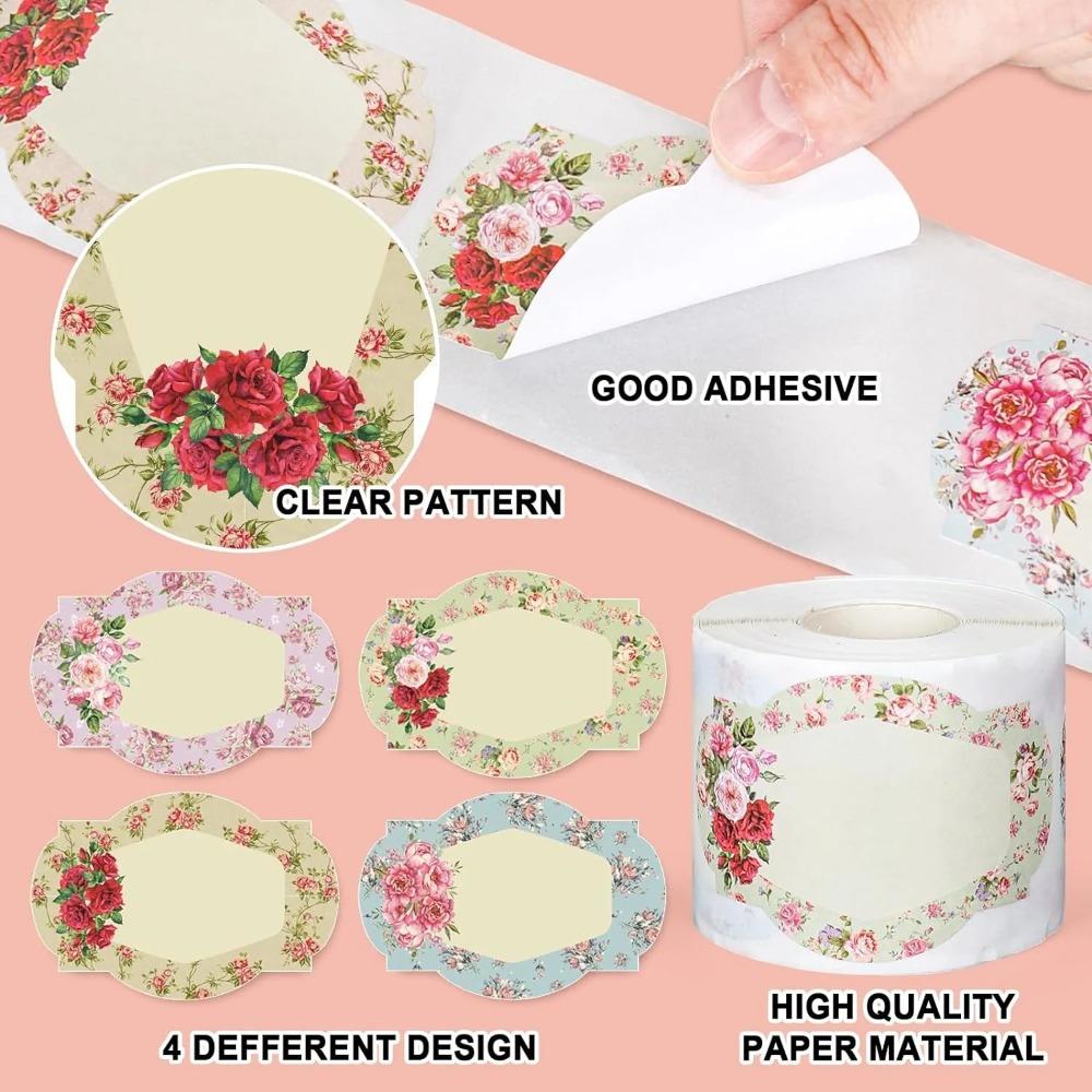 250pcs Flowers Name Labels Kit - Food Storage Labels review and price