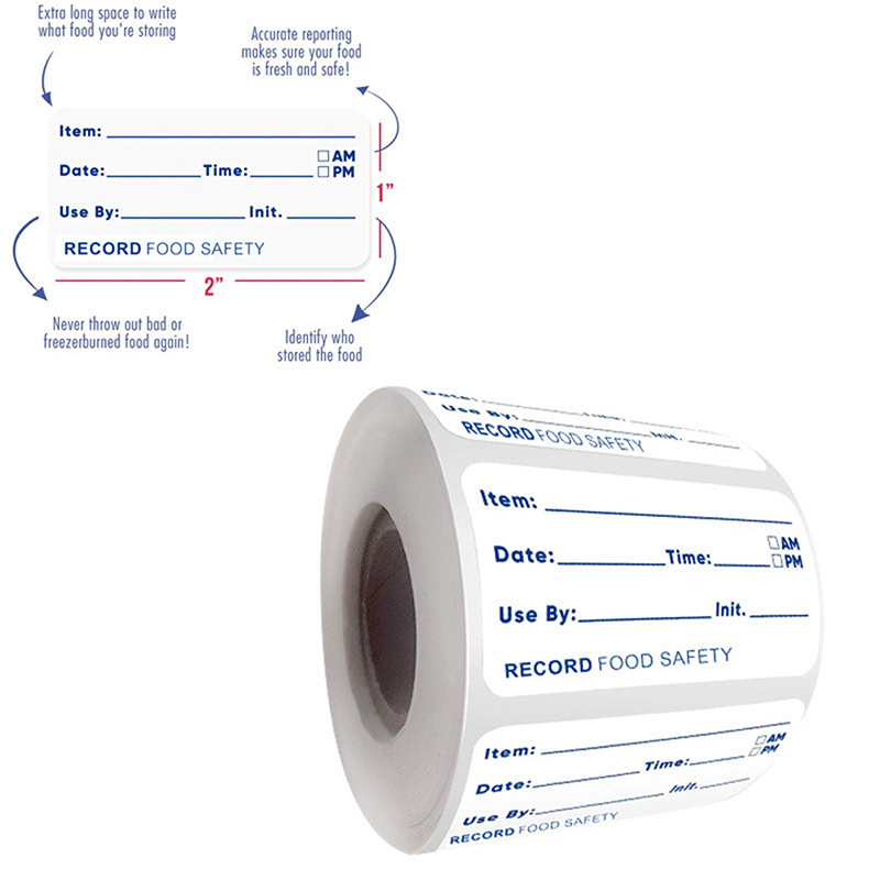 500Pcs/roll Kitchen Stickers S - Food Storage Labels review and price